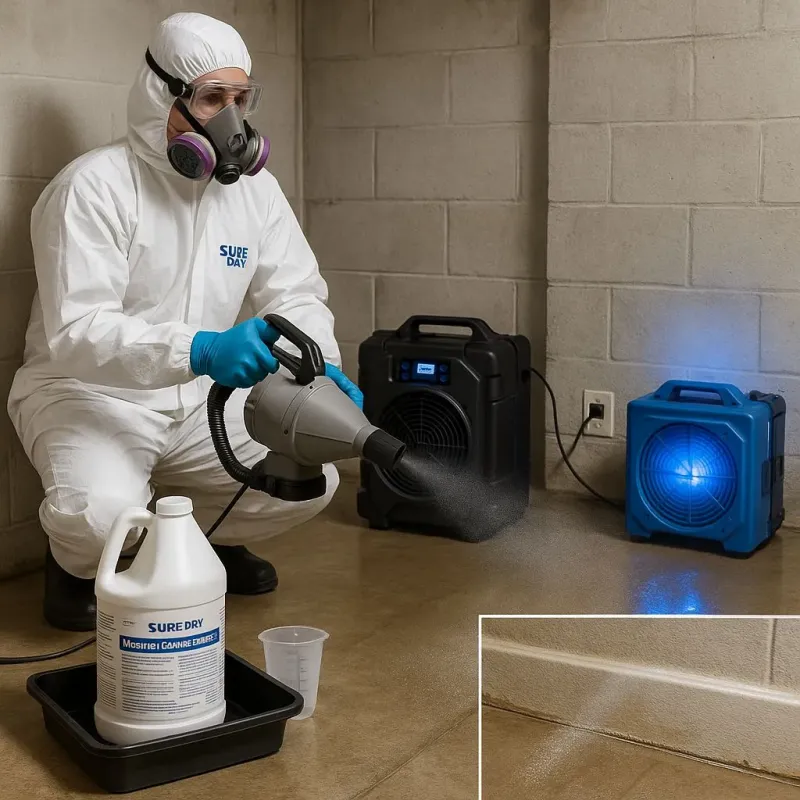 Sanitization and Odor Removal process in Pelican Bay, TX