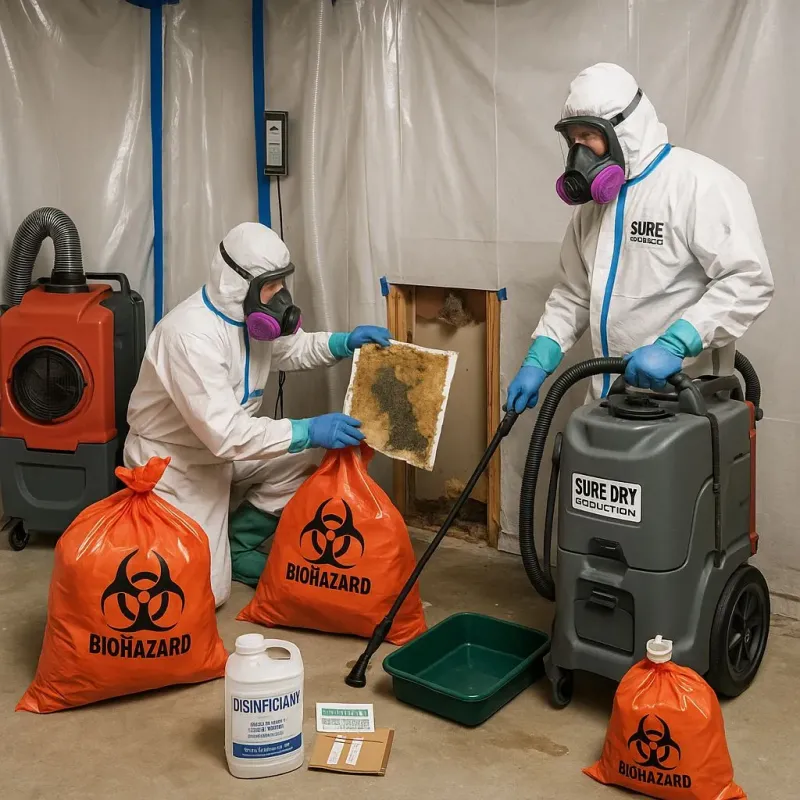 Contaminated Water Handling Protocols process in Pelican Bay, TX