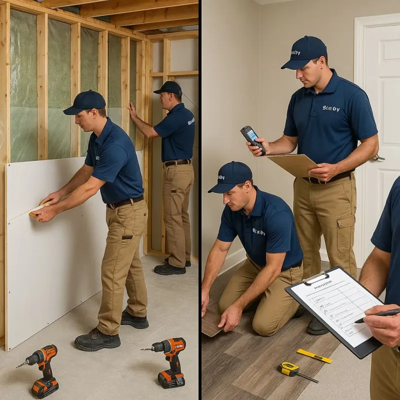 Repairs and Reconstruction process in Pelican Bay, TX